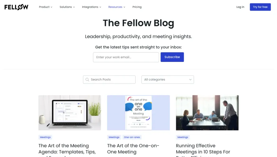 Fellow Blog Feed