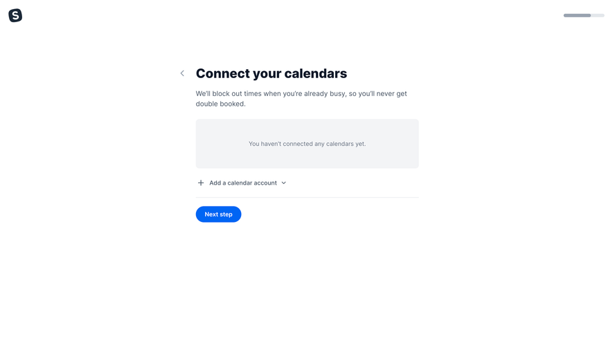 SavvyCal Account Setup