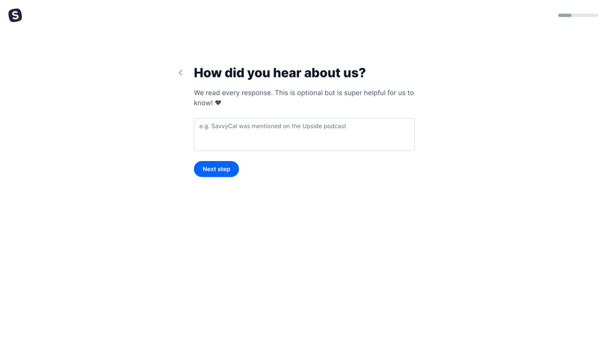 SavvyCal Account Setup