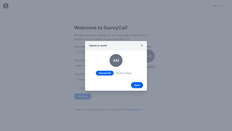 SavvyCal Logo Uploader