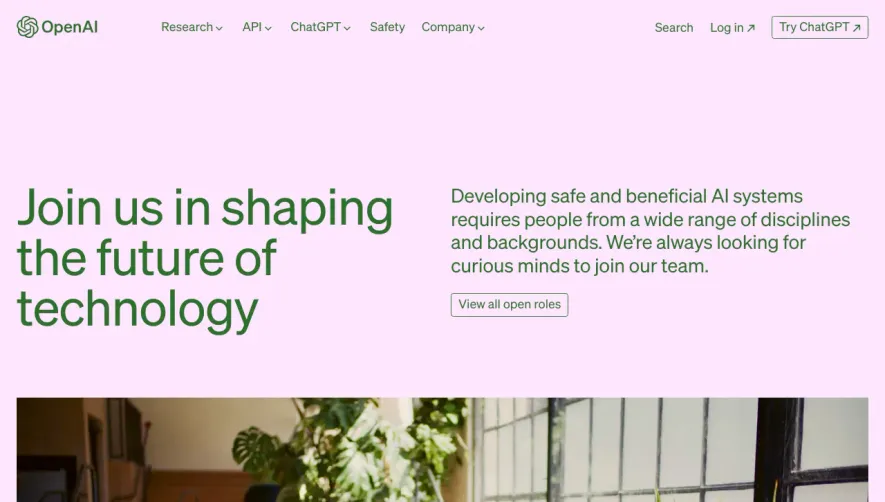 OpenAI Careers Page