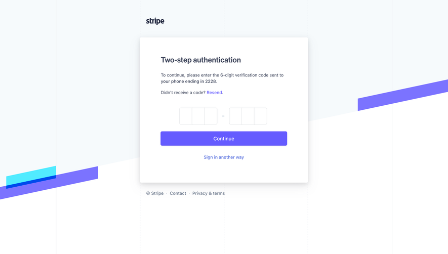Stripe Verification