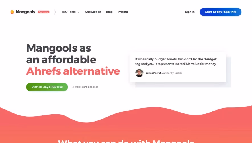 Mangools Compared to Ahrefs