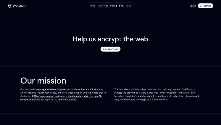Evervault Careers Page