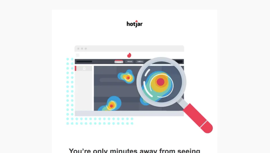 Hotjar Welcome Email