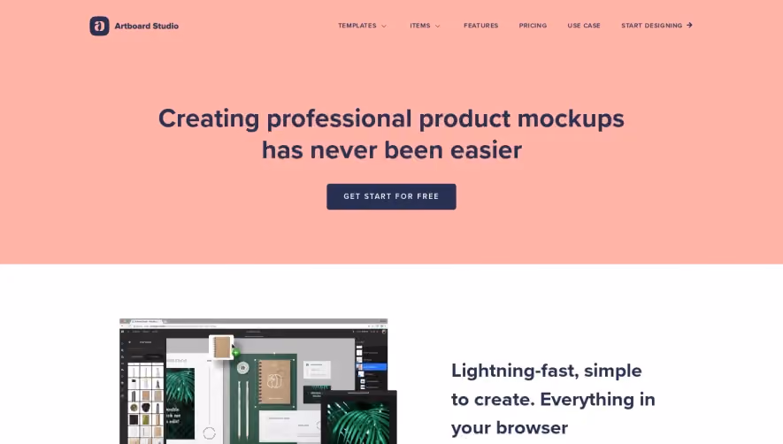 Artboard Studio Features Page