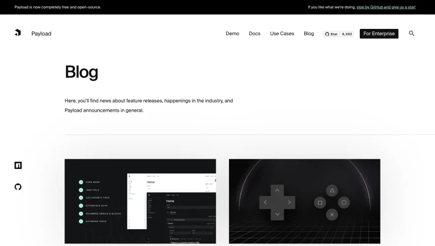 Payload Blog Feed