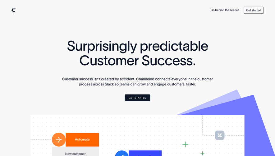 Channeled Landing Page