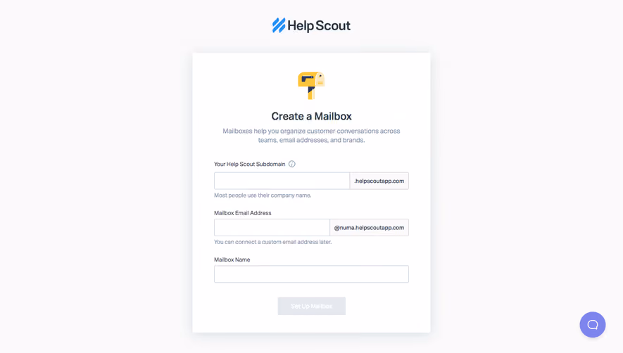 Help Scout Sign Up Flow