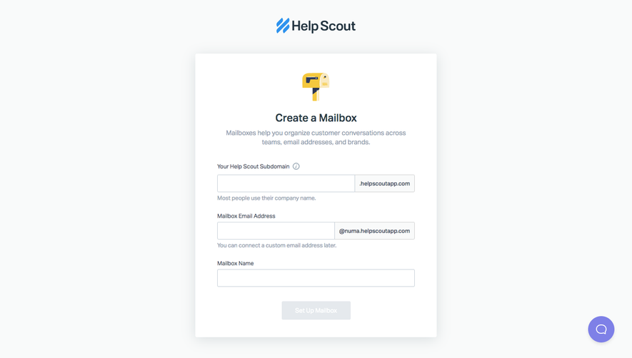 Help Scout Sign Up Flow