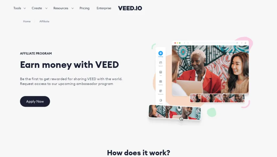 Veed Affiliate Page
