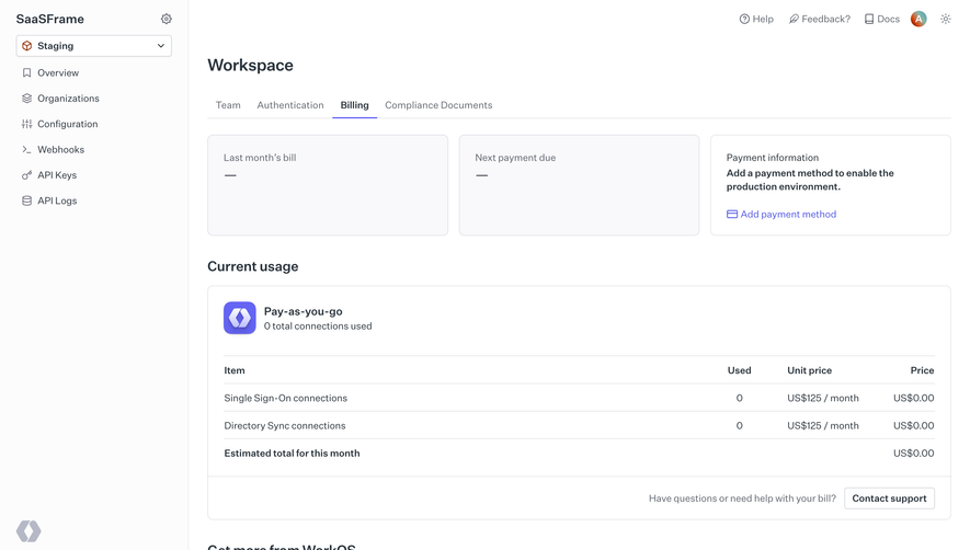 WorkOS Billing