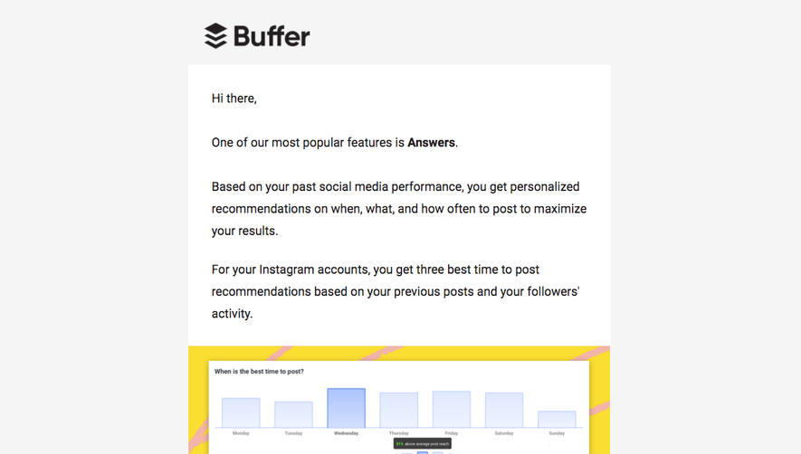 Buffer Onboarding Emails