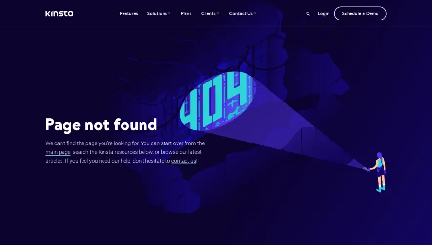 Kinsta 404 Page
