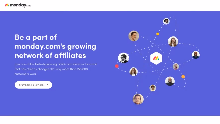 Monday Affiliate Program Page