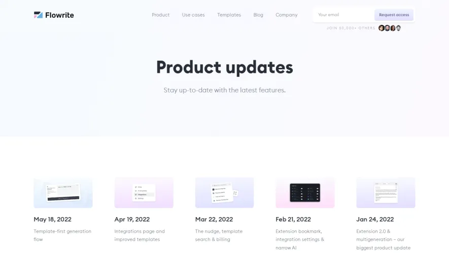 Flowrite Changelog