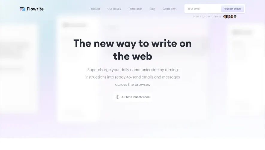 Flowrite Features Page