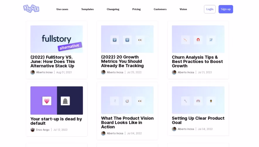June Blog Feed