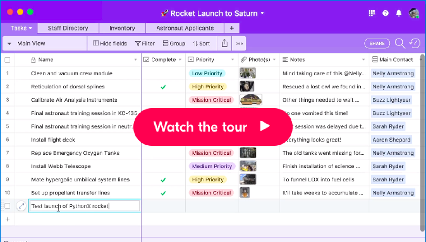 Airtable Product Video