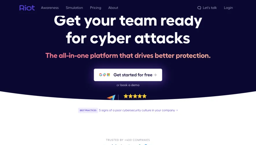 Riot Early Access Page