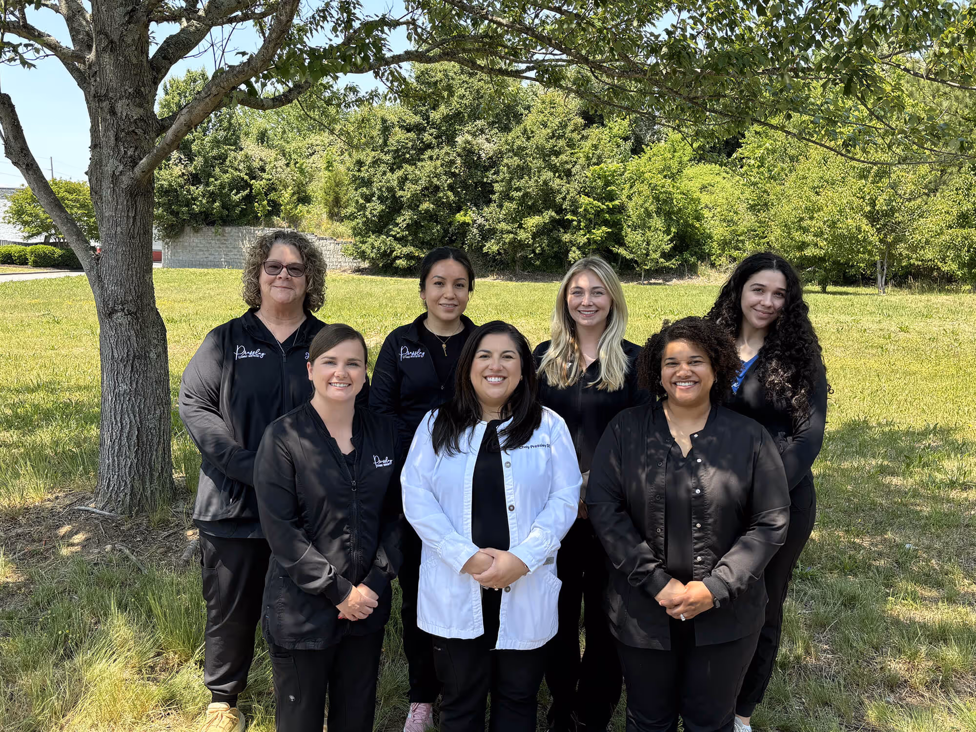 The wonderful Pressley Family Dentistry team