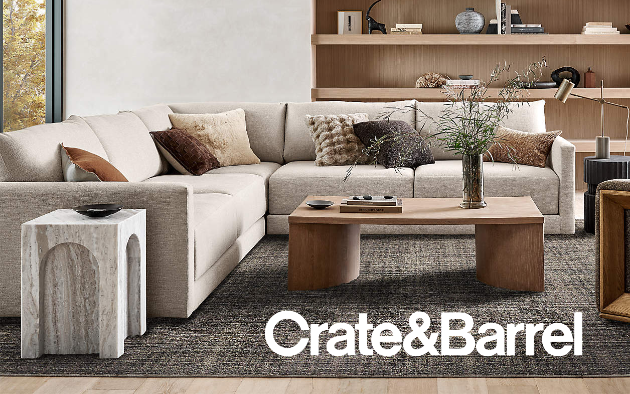 Crate and Barrel Sofas