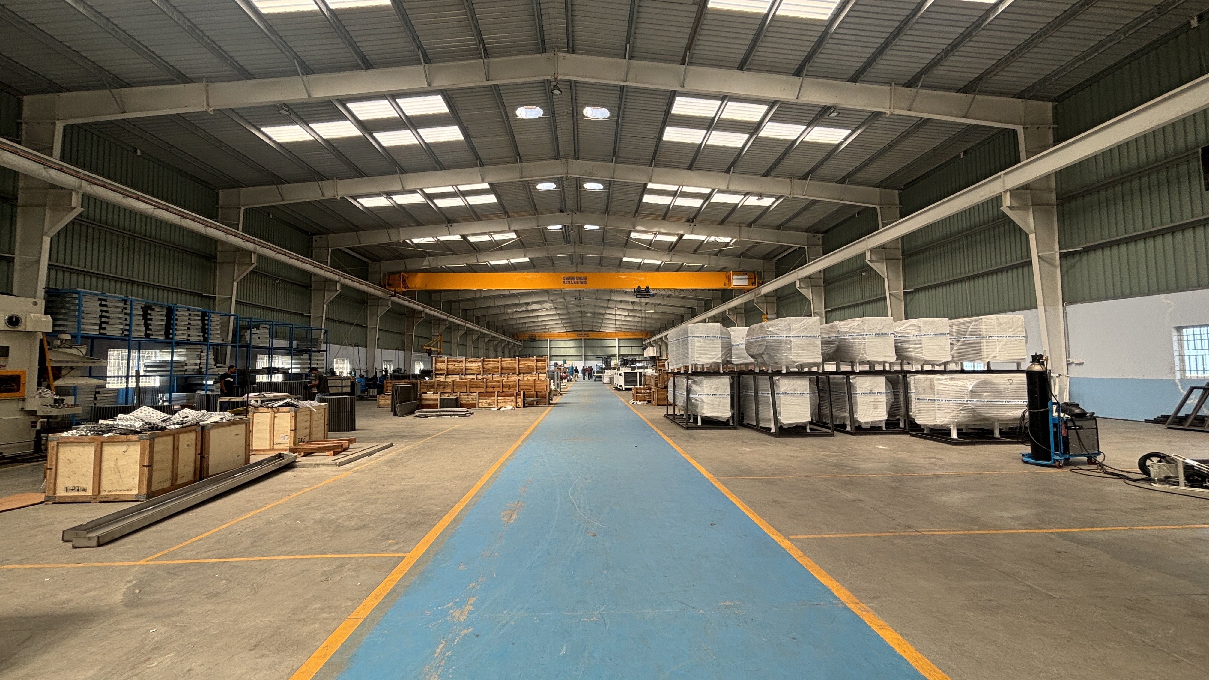 Blue Cold condensing unit manufacturing