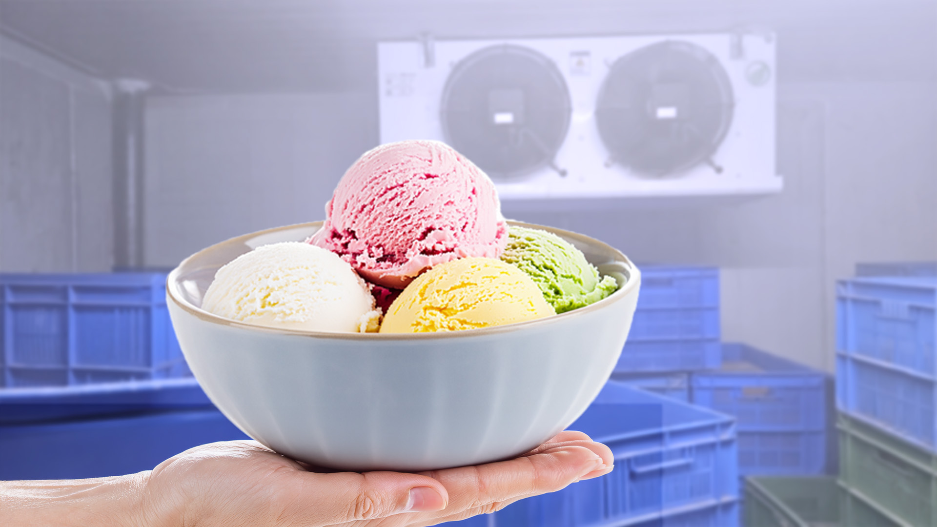 Ice Cream - Hardening & Freezer Room