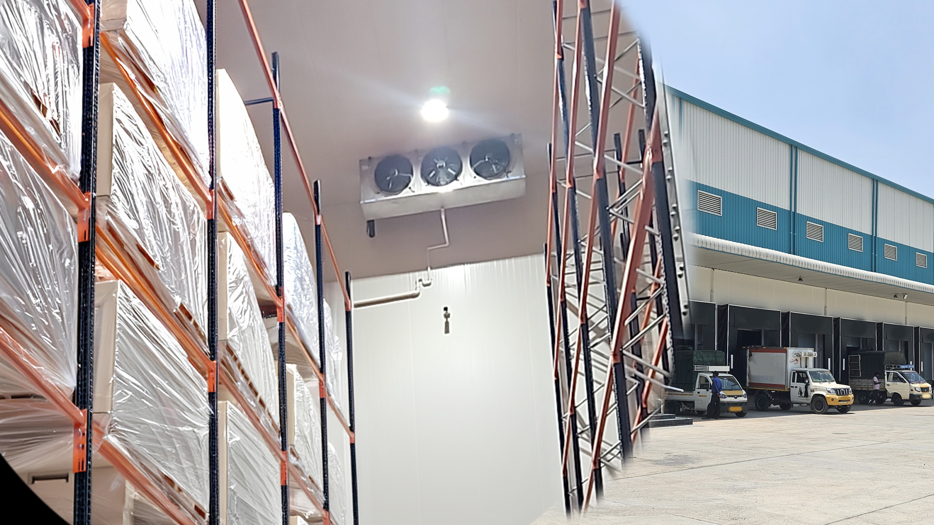 freezer room refrigeration equipment for frozen food