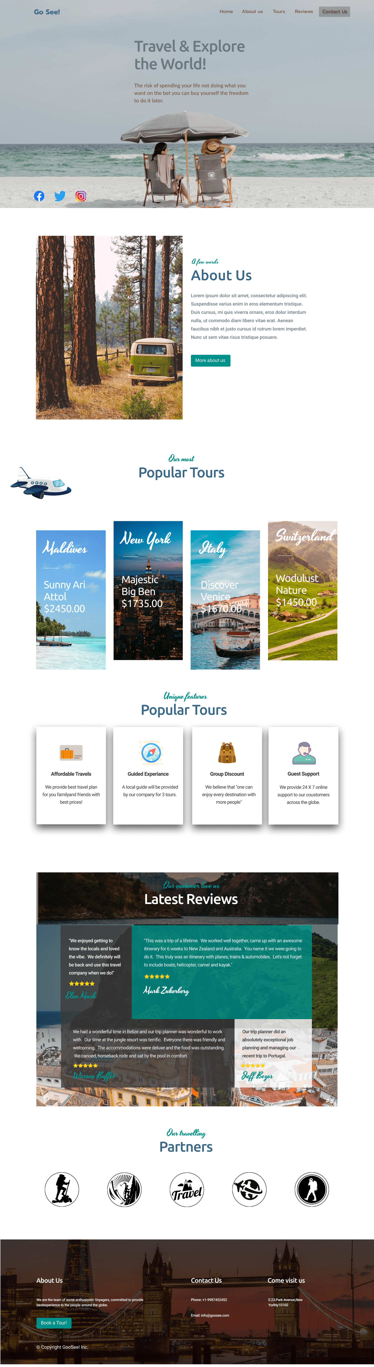 A screenshot of web page