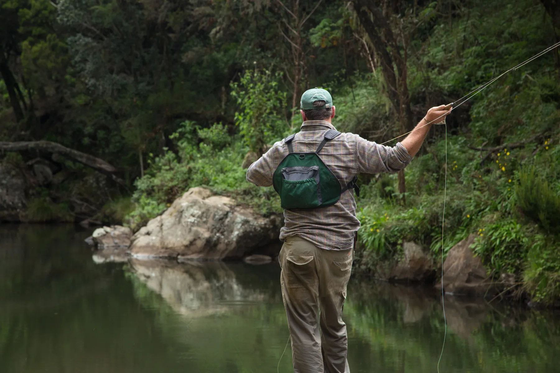 Fishing in Kenya © Solio Lodge