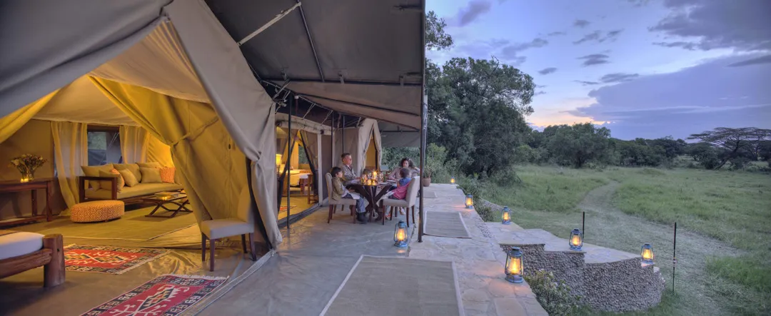 luxury tented camp masai mara