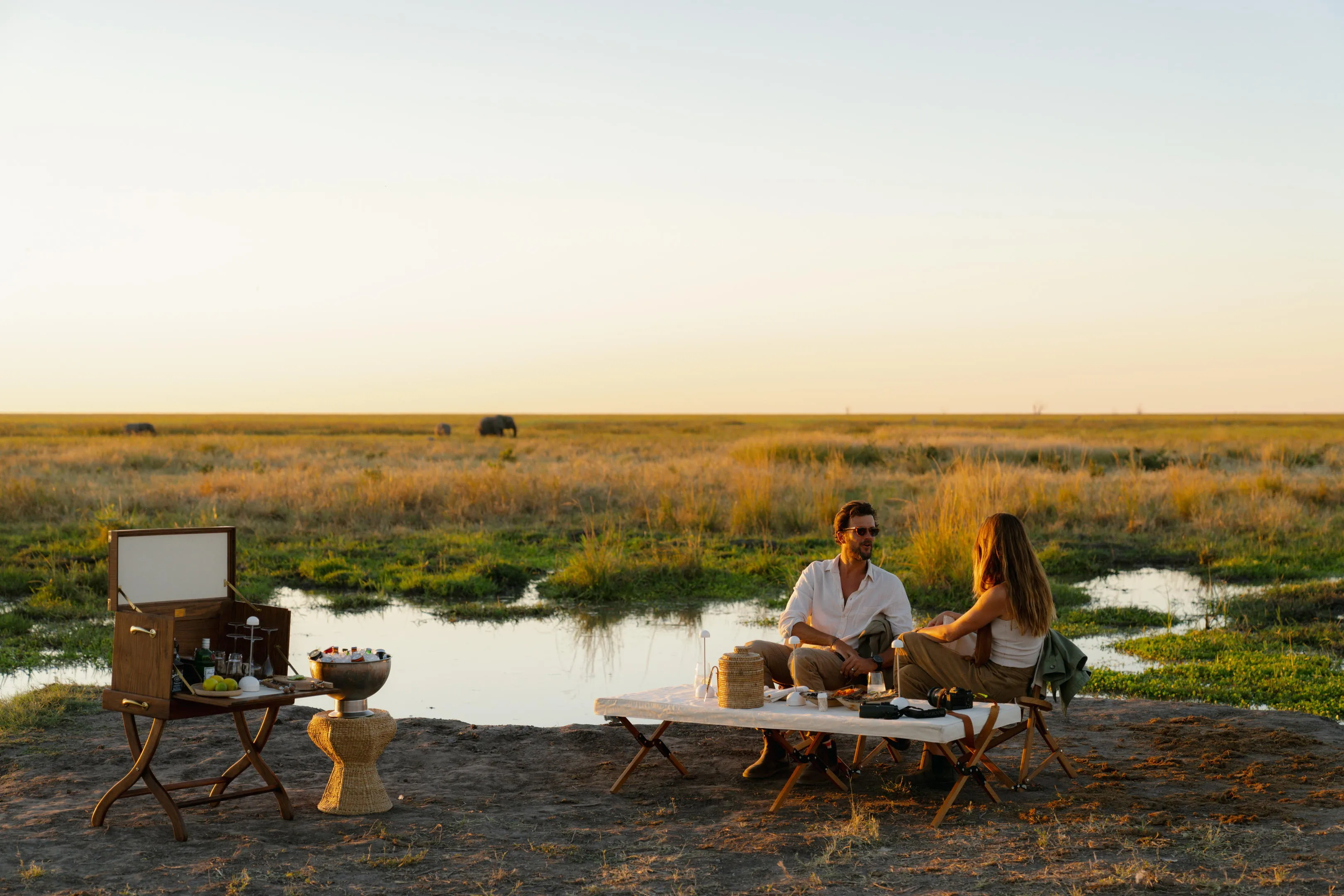 Safari for two: a unique and exclusive way to celebrate the start of your new life together. Photo Wilderness Mokete.