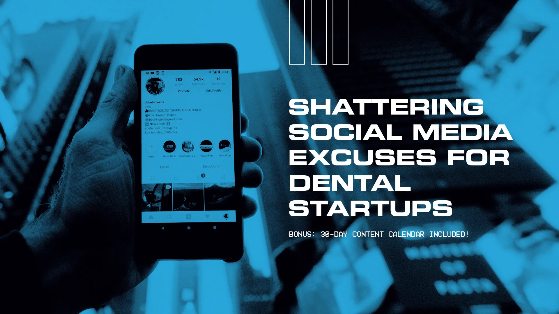 Shattering social media excuses for dental startups