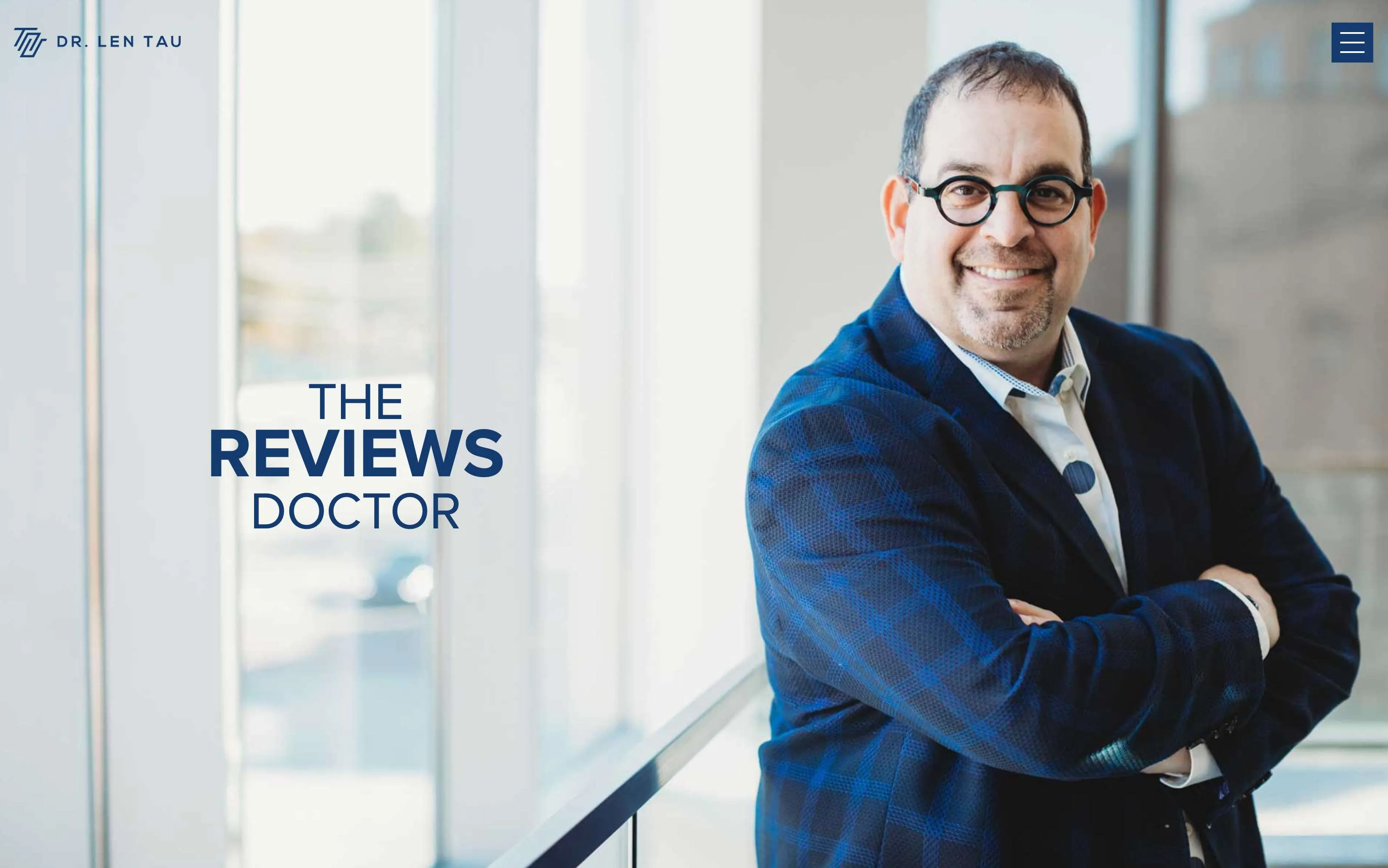 Photo of Dr. Len Tau, The Reviews Doctor