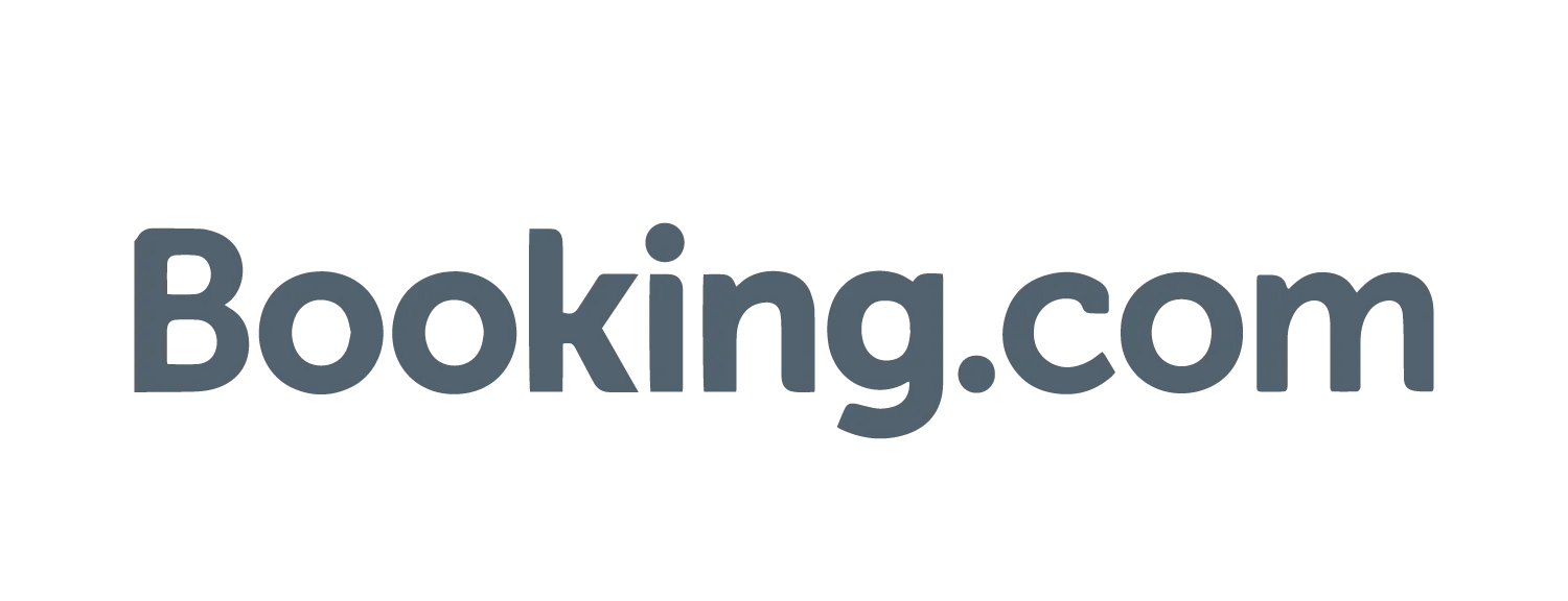 Booking.com logo, representing online travel booking and accommodation services.