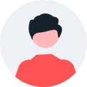 Simple flat illustration of a default user profile icon, often used for accounts without a personal image.