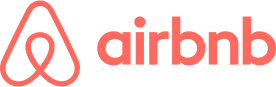 Airbnb online experience and property booking online listing logo