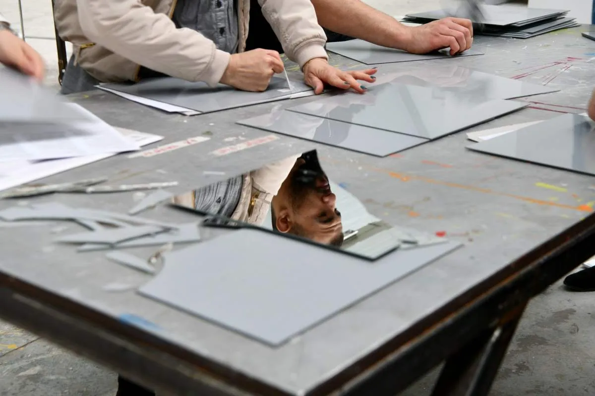Artwork documentation from Design of Necessity by Khaled Barakeh, view 4.