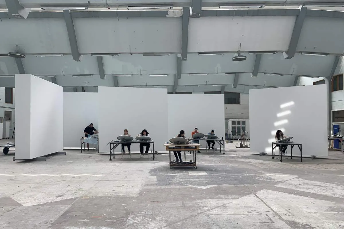 Artwork documentation from Design of Necessity by Khaled Barakeh, view 1.