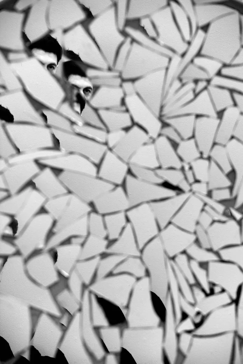 Artwork documentation from Shattered Image of Oneself by Khaled Barakeh, view 7.