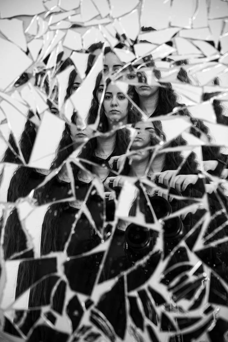 Artwork documentation from Shattered Image of Oneself by Khaled Barakeh, view 9.