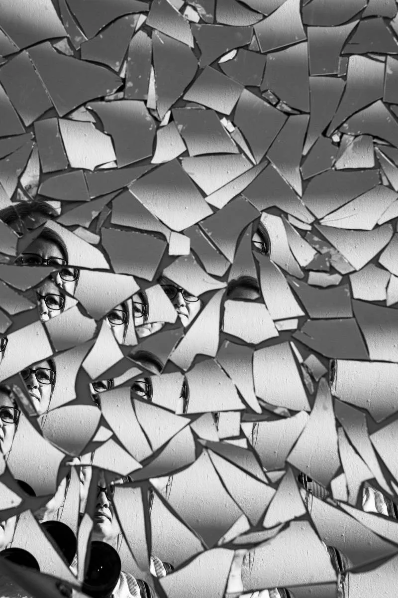 Artwork documentation from Shattered Image of Oneself by Khaled Barakeh, view 5.