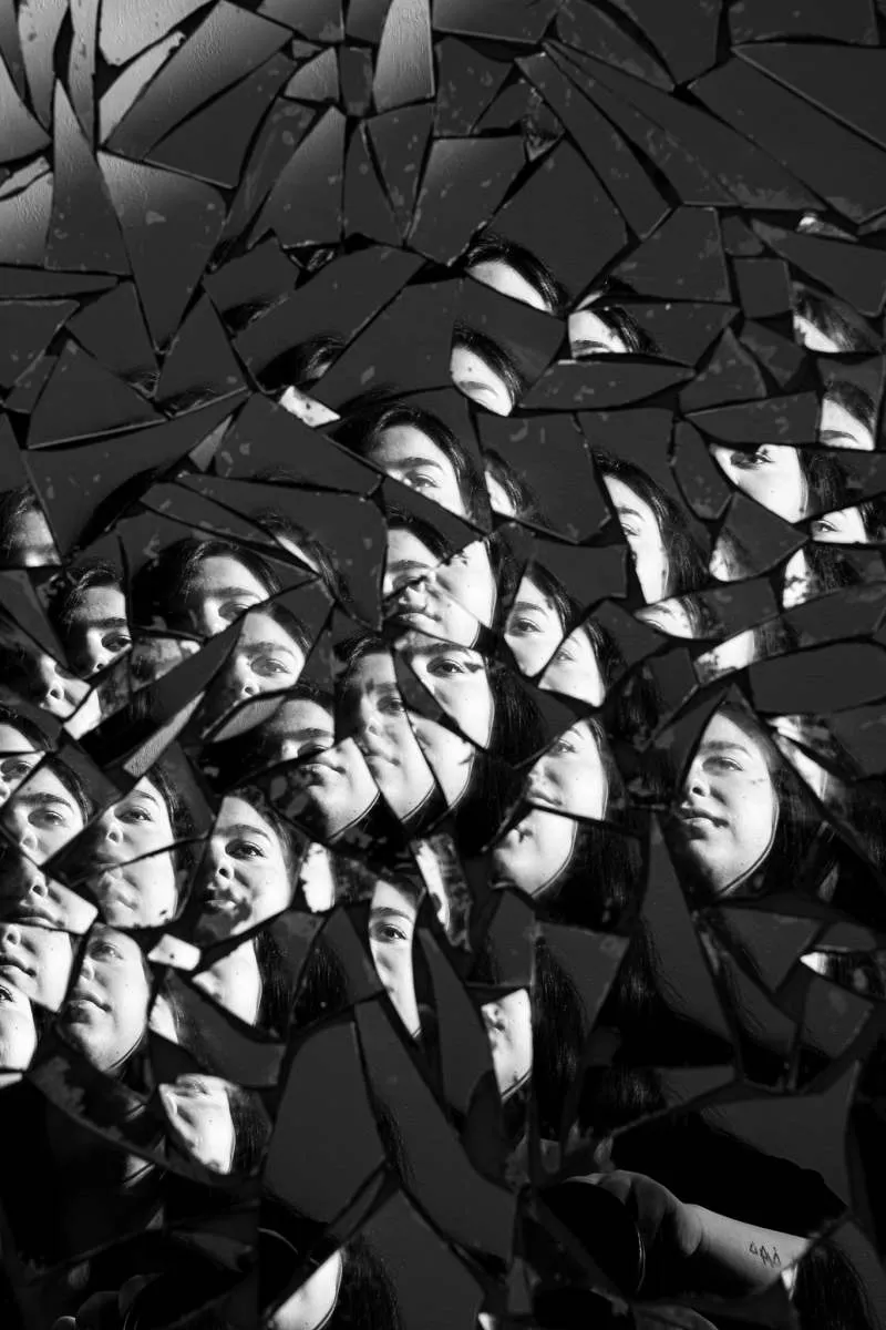 Artwork documentation from Shattered Image of Oneself by Khaled Barakeh, view 4.
