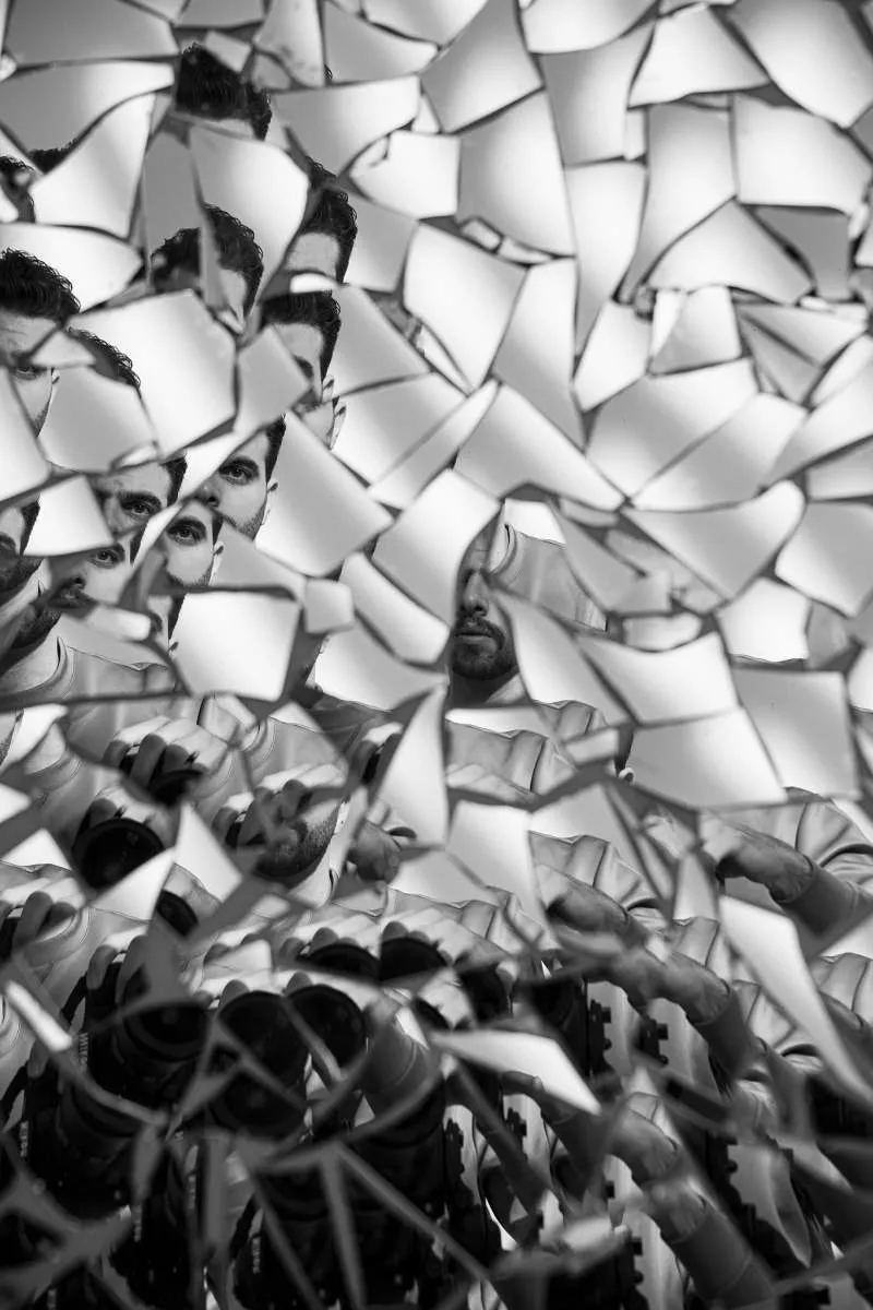 Artwork documentation from Shattered Image of Oneself by Khaled Barakeh, view 12.