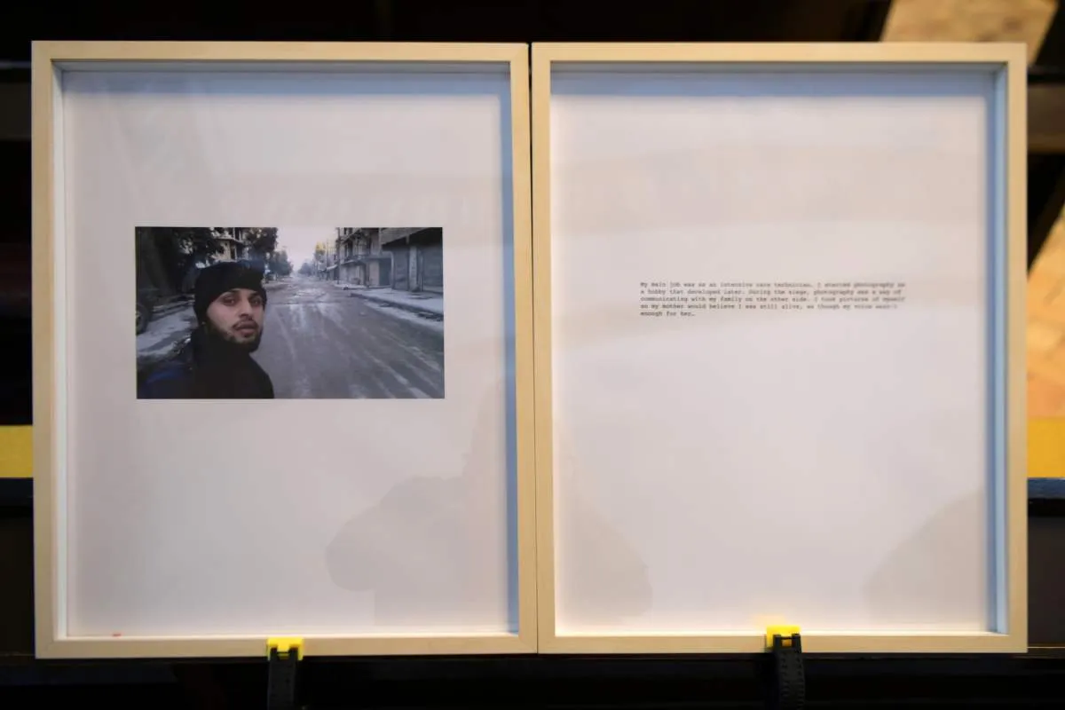 Artwork documentation from Design of Necessity by Khaled Barakeh, view 42.