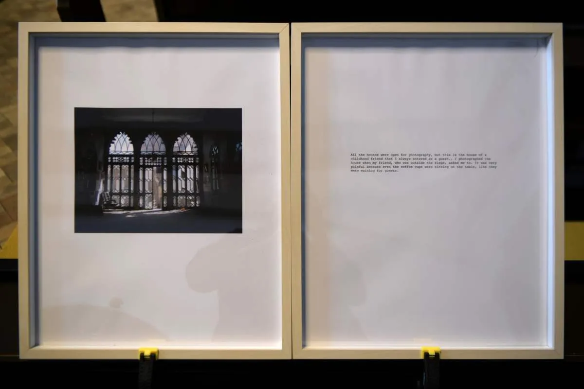 Artwork documentation from Design of Necessity by Khaled Barakeh, view 40.