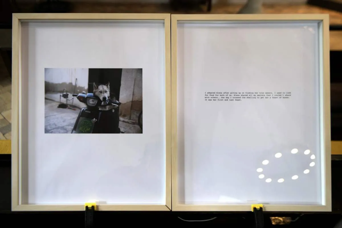 Artwork documentation from Design of Necessity by Khaled Barakeh, view 39.