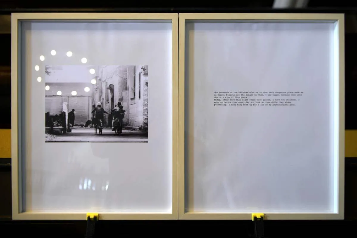 Artwork documentation from Design of Necessity by Khaled Barakeh, view 43.
