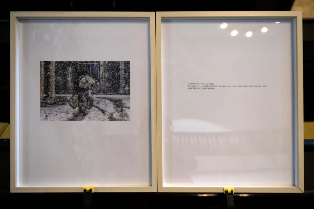 Artwork documentation from Design of Necessity by Khaled Barakeh, view 45.
